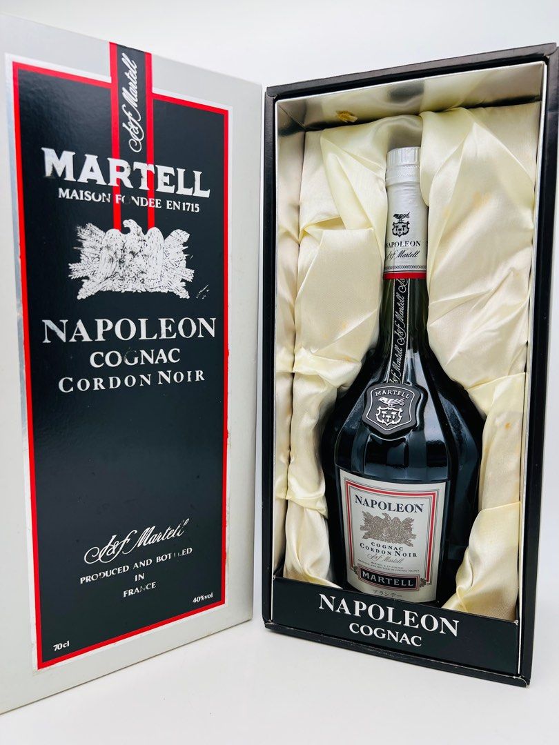 Martell Napoleon Cordon Noir Cognac 700ml 馬爹利青樽黑帶禮盒舊酒