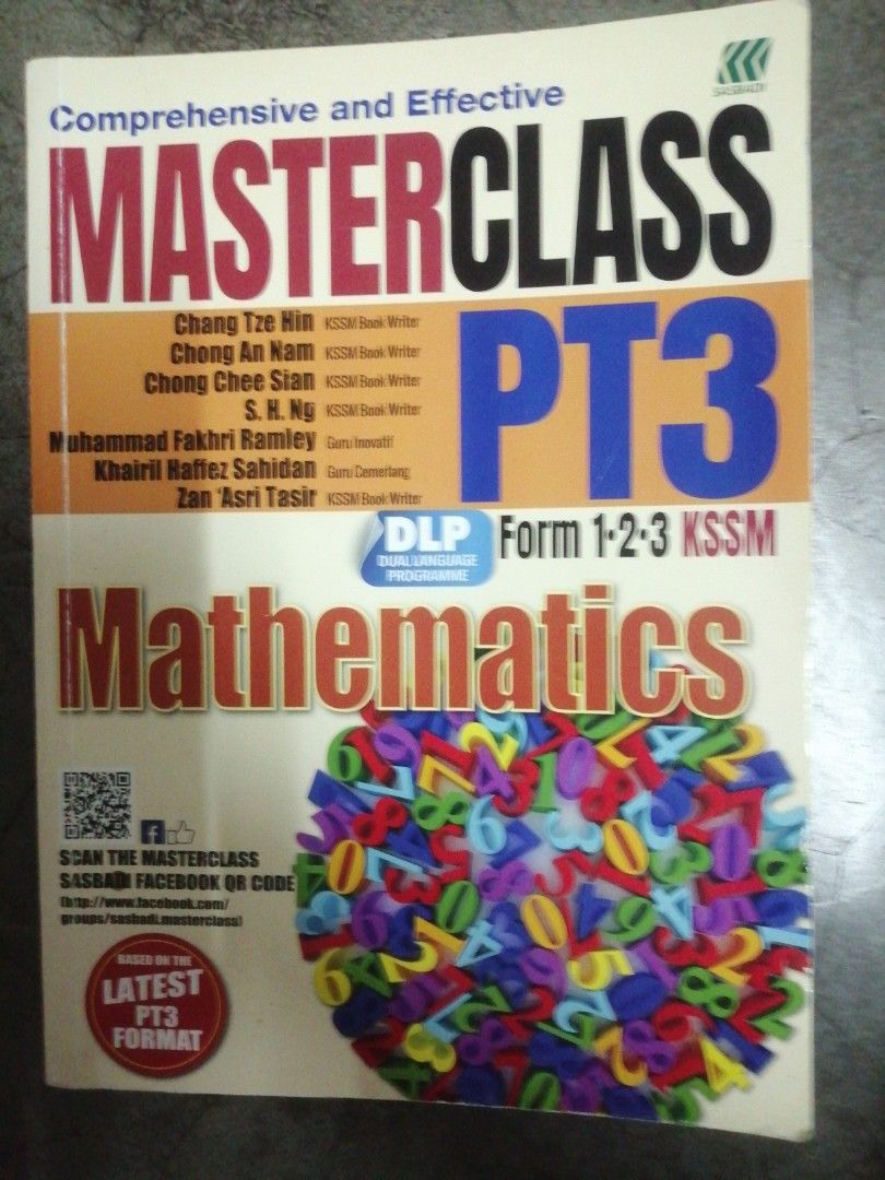 Masterclass Pt3 Mathematics Form 123 Hobbies And Toys Books And Magazines Textbooks On Carousell 2599