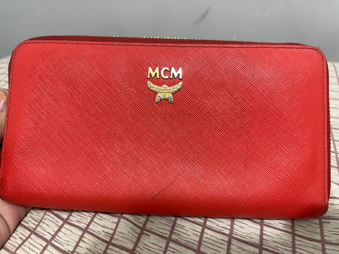 MCM Long Wallet, Luxury, Bags & Wallets on Carousell