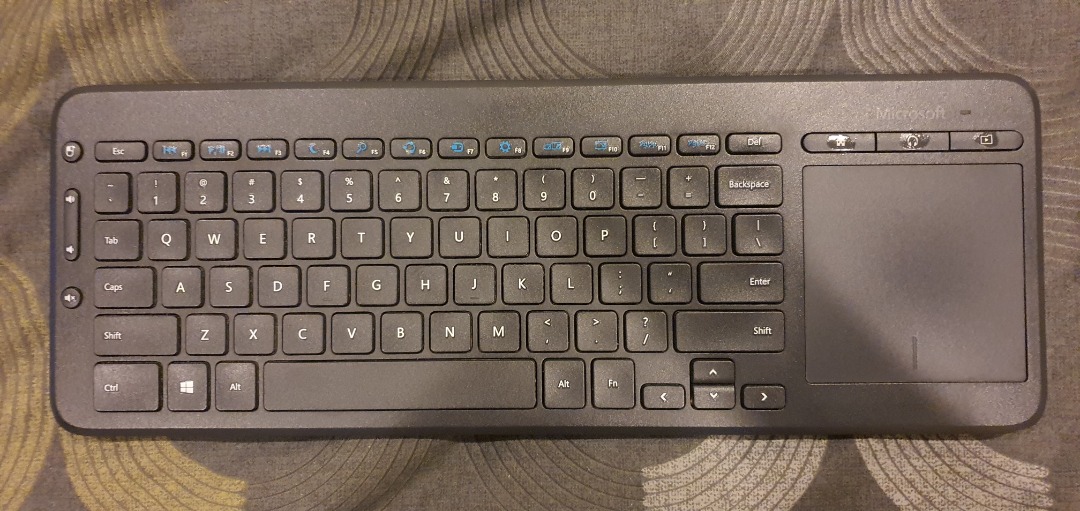 Microsoft All in One Wireless Keyboard with Touchpad, Computers & Tech