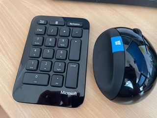Microsoft Mouse and Number pad