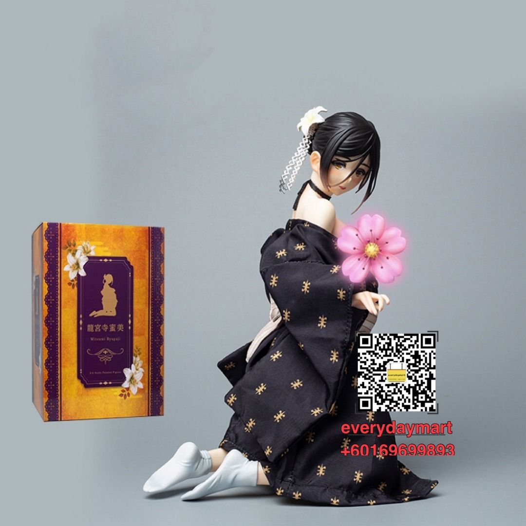 龍宮寺 蜜美 きもの 1/4 フィギュア 本物の服 はずれる