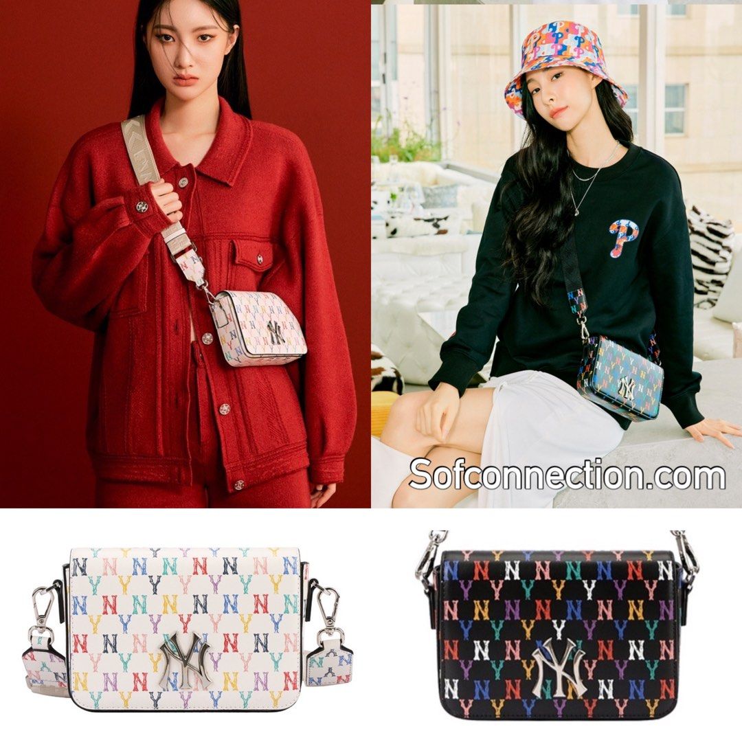 MLB] Monogram Rainbow Hoody Bag, Luxury, Bags & Wallets on