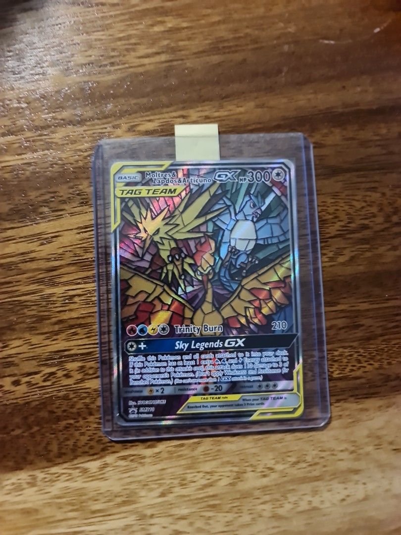 Moltres & zapdos & articuno hidden fate promo stained glass pokemon card, Hobbies & Toys, Toys & Games on Carousell Moltres & zapdos & articuno hidden fate promo stained glass pokemon card, Hobbies & Toys, Toys & Games on Carousell