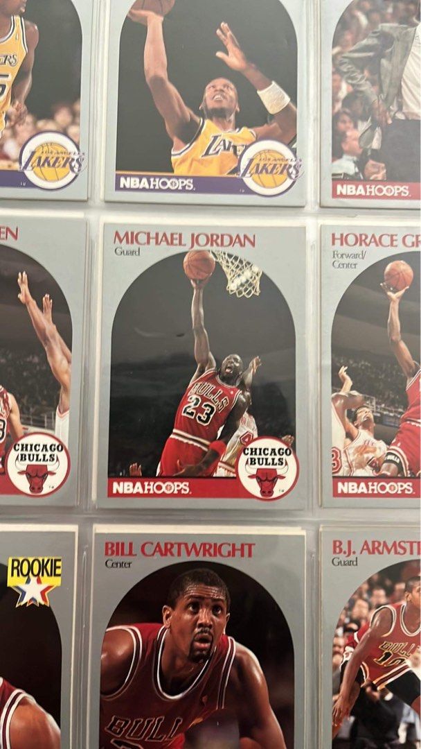 Nba hoops 1990 almost complete set on carousell