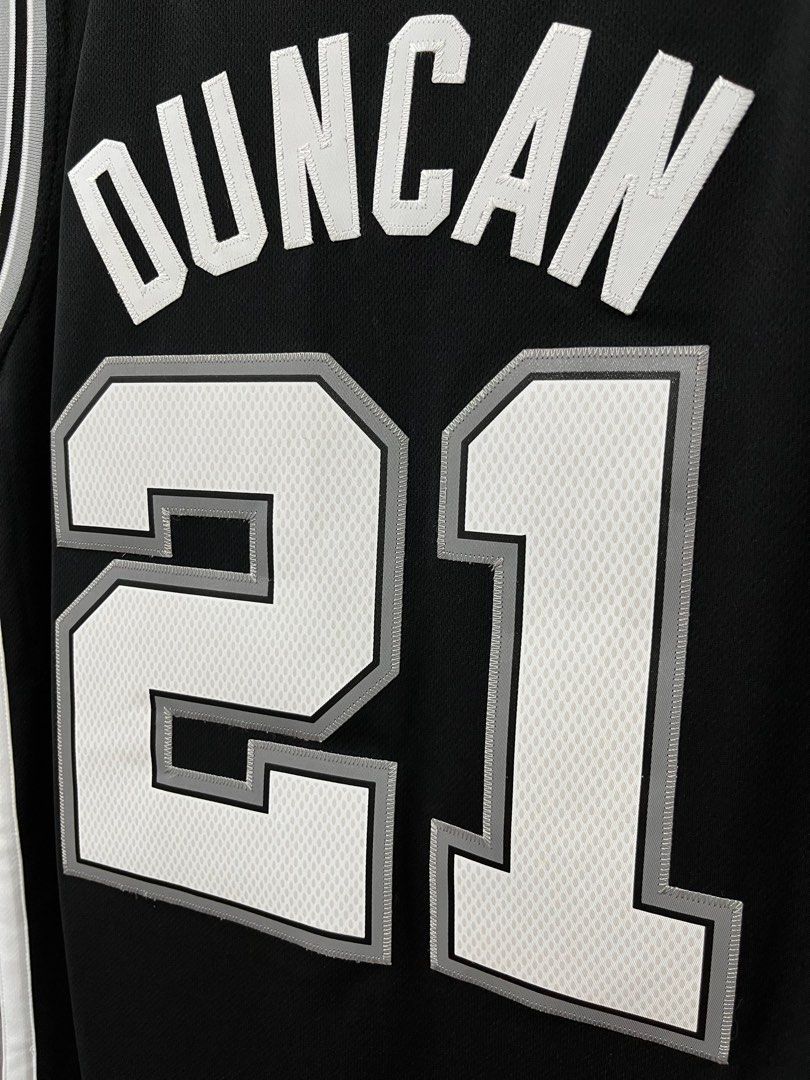 Mens San Antonio Spurs Tim Duncan adidas Gray 2014-15 New Swingman  Alternate Jersey