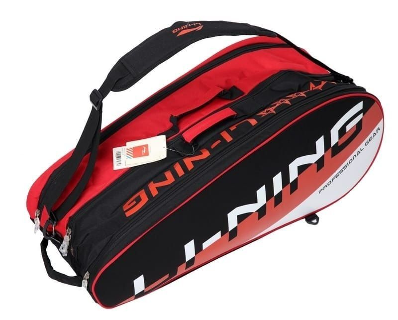 (New) Li-Ning 9pcs Badminton Racket Bag (Not Yonex Victor Maxx Mizuno ...