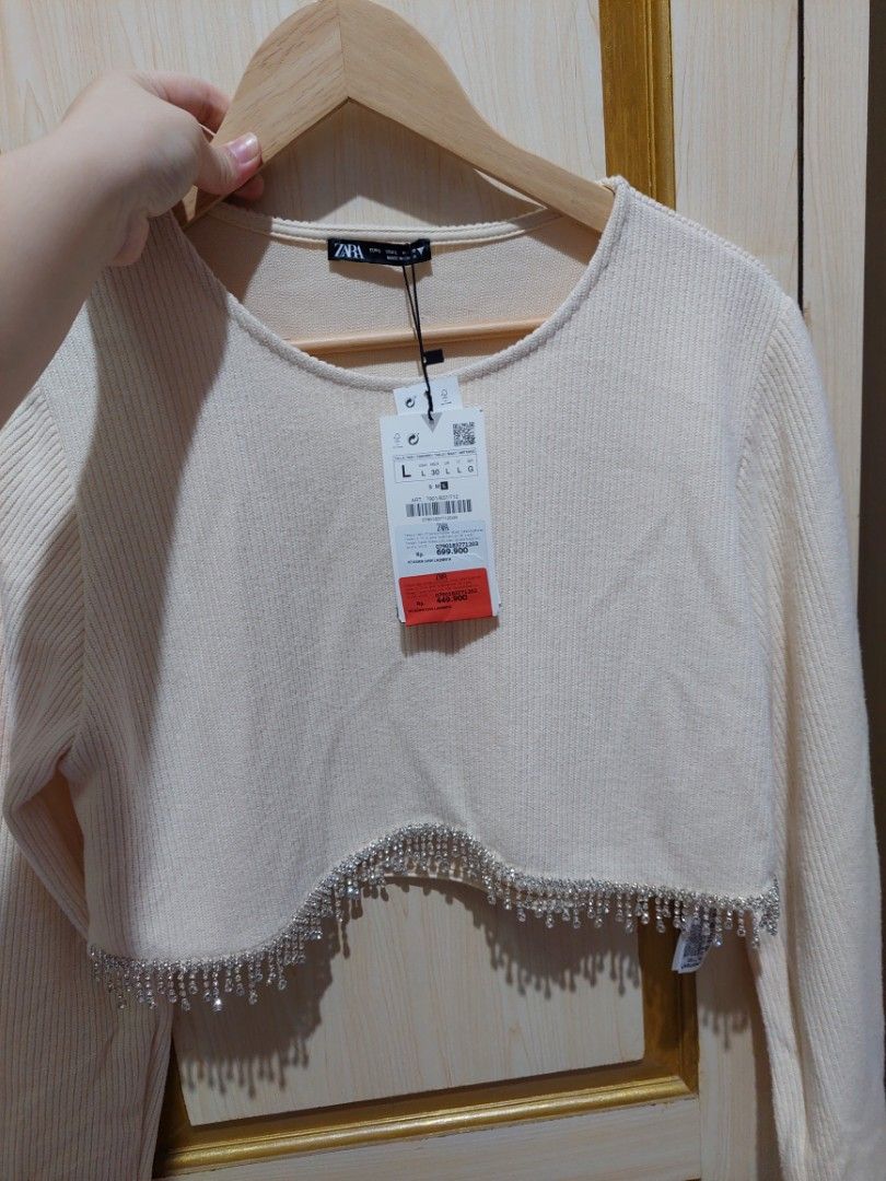 Zara diamond sweater outlet