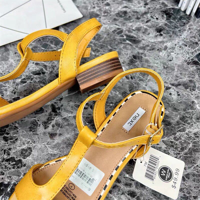 Next hotsell yellow heels