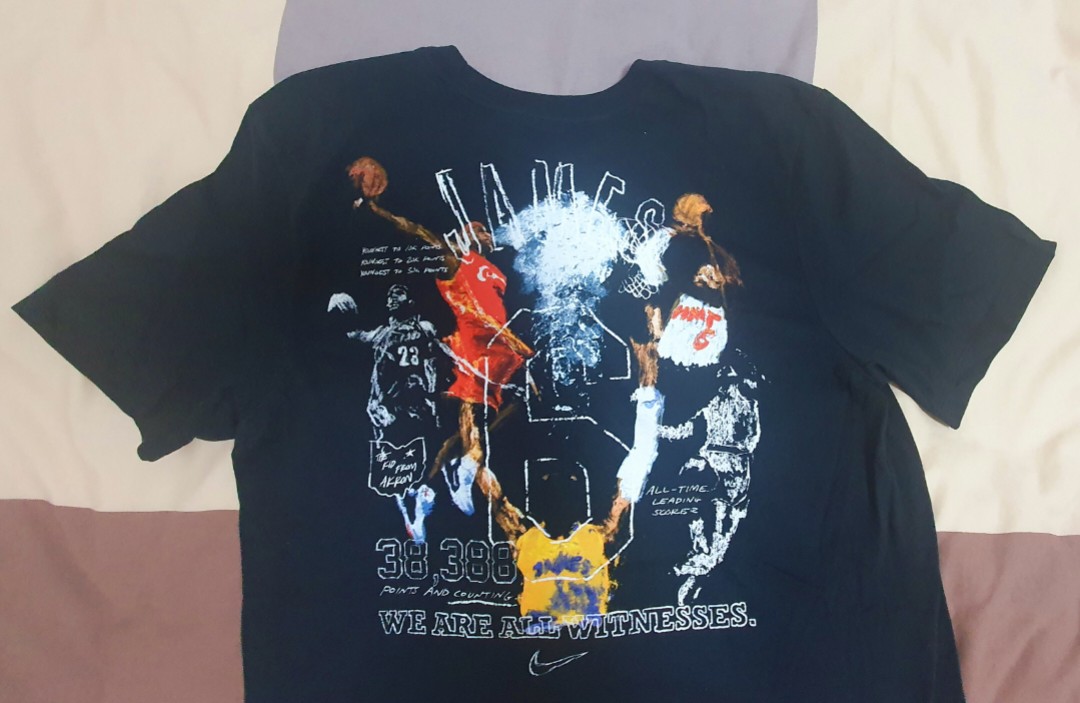 Nike x LeBron James NBA All-Time Scoring Record T-Shirt - Black