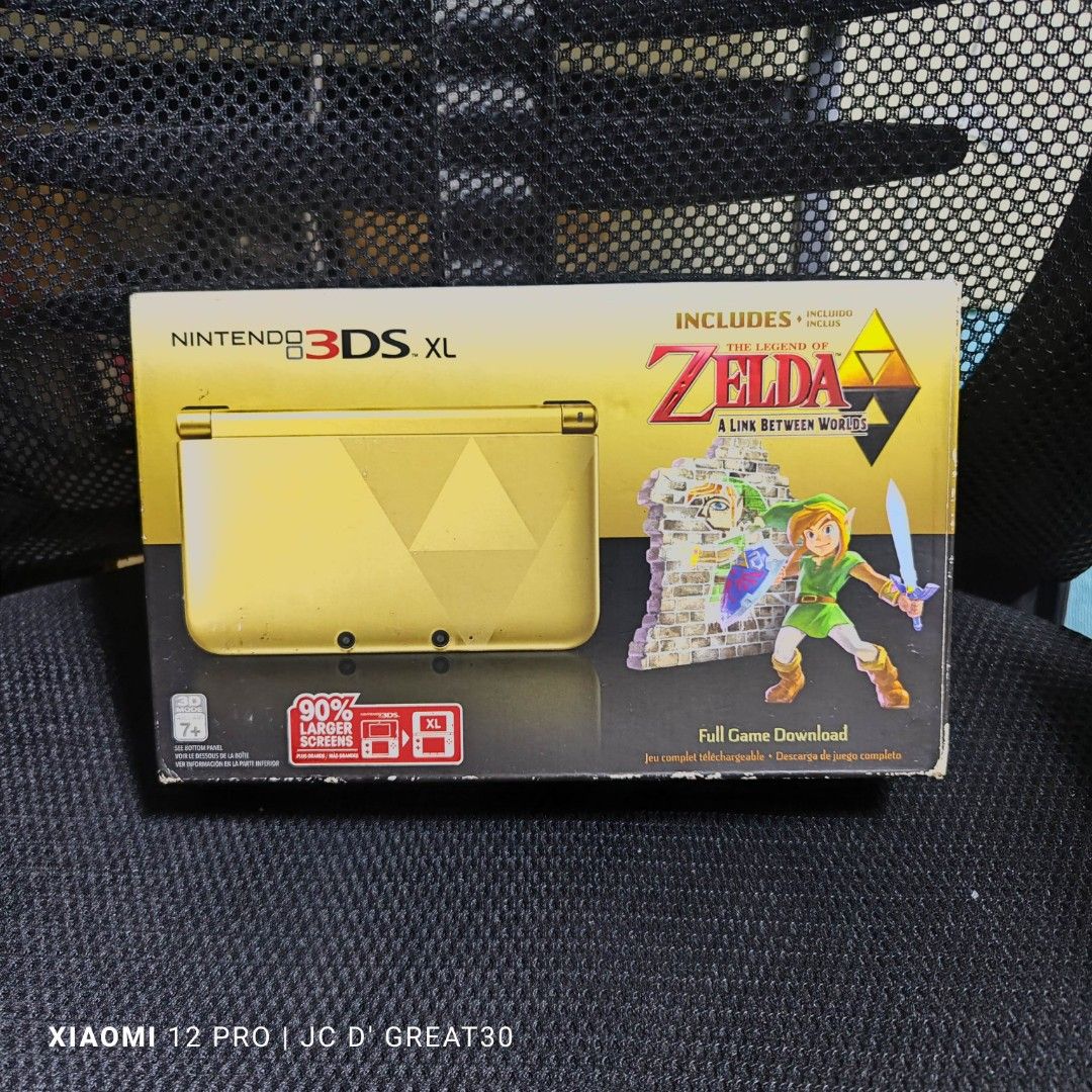 Nintendo 3ds xl zelda edition Complete, Video Gaming, Video Game