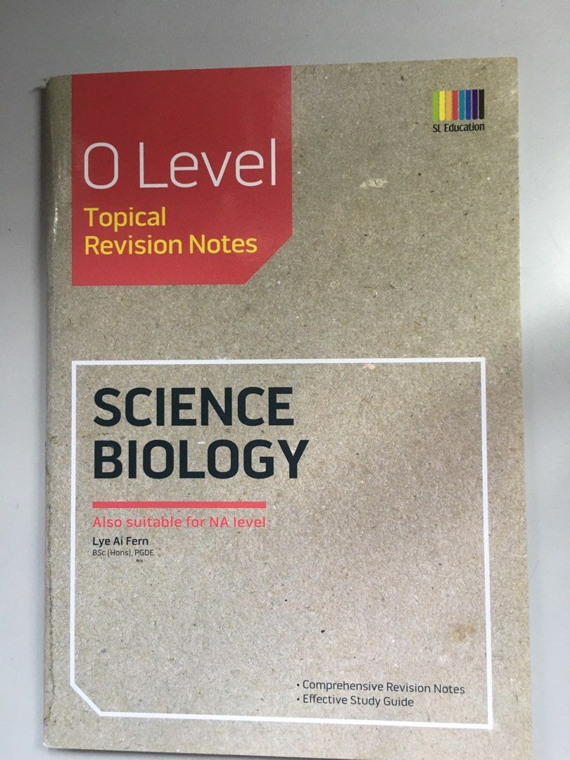 O Level Topical revision notes Science Chemistry/Science Biology ...