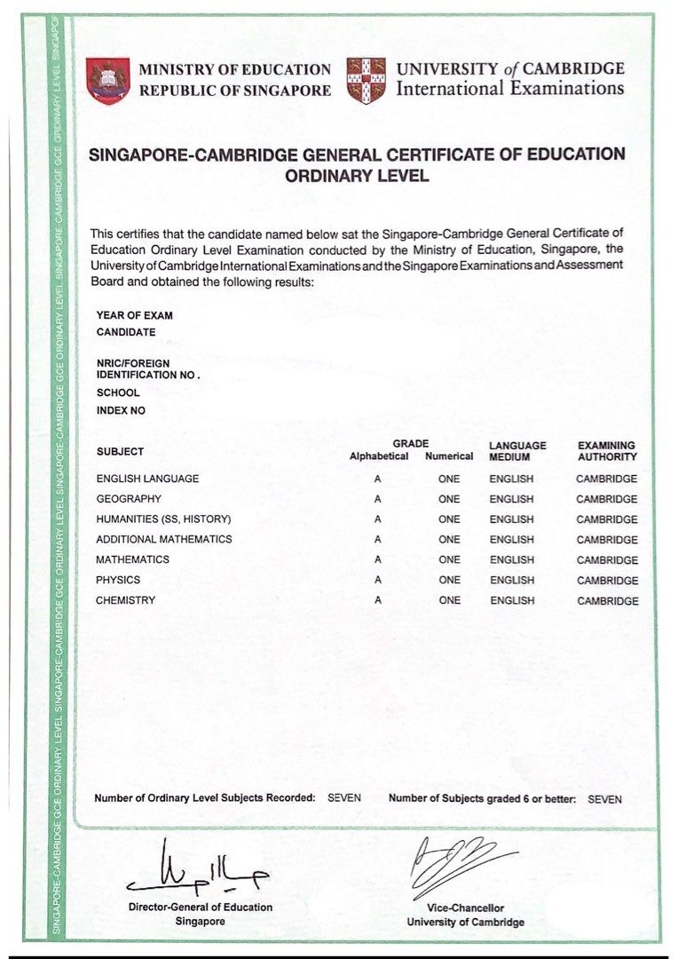 O Levels Secondary Tuition || E math, A math, Pure Chem, Pure Physics, Combined science, English ...
