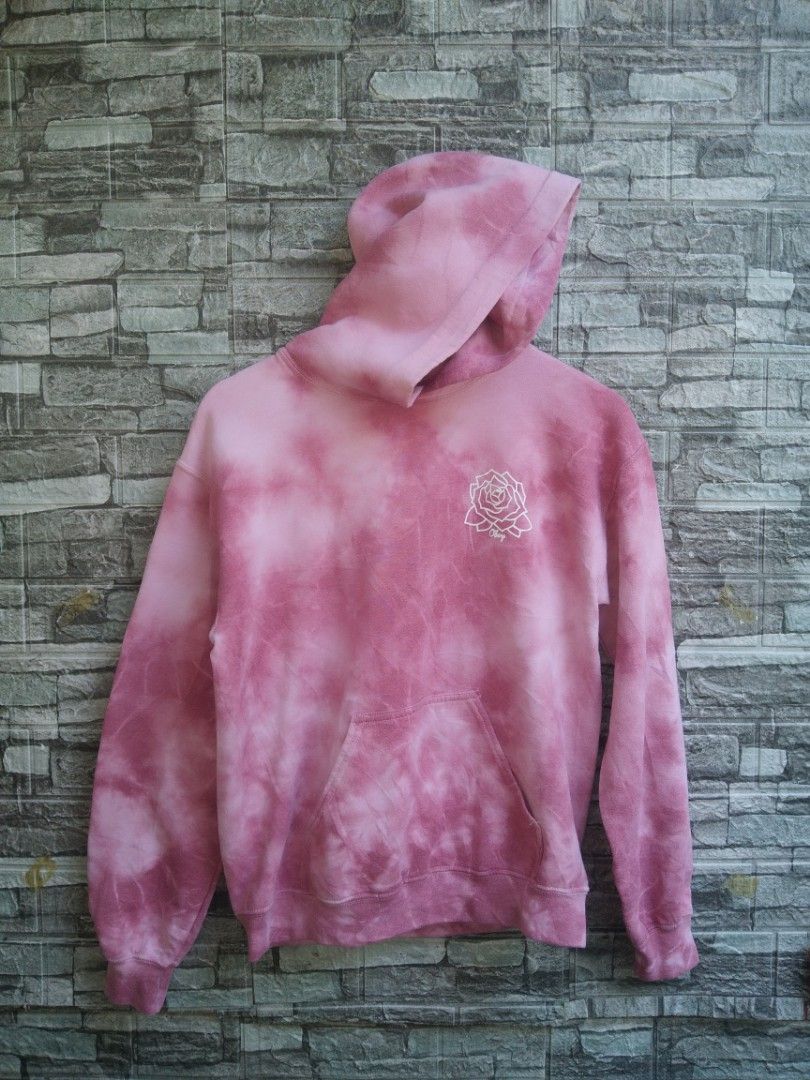 Obey Rose tie dye Men s Fashion Tops Sets Hoodies on Carousell