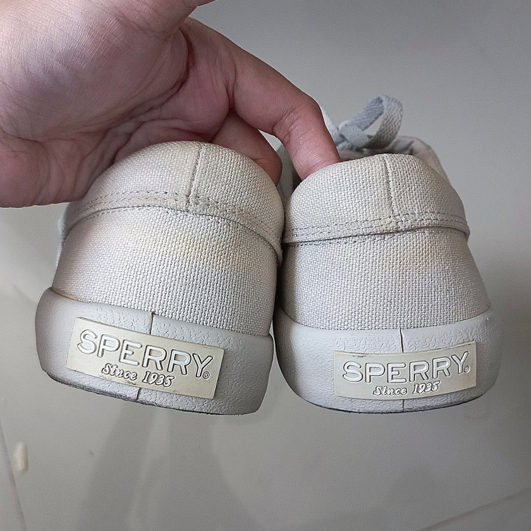 Sperry off outlet white wool