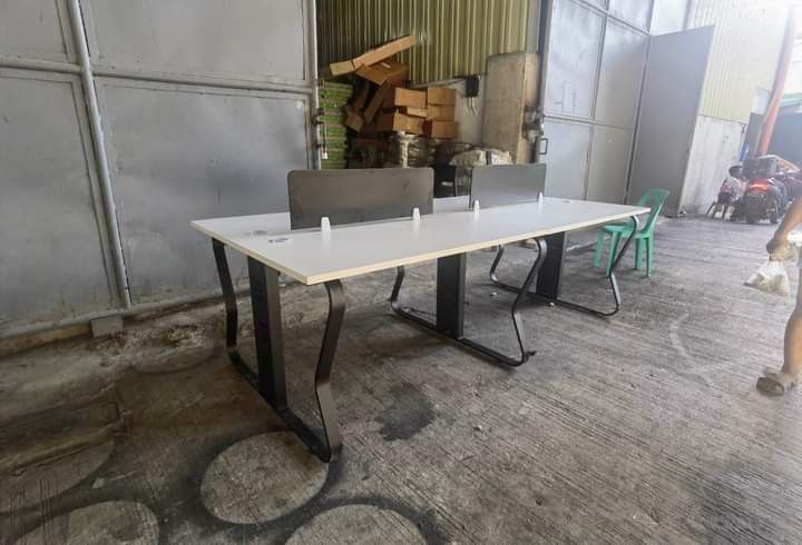 Office table 240x120x75 (Category: Tables & Sets) located in Makati City. Submitted by vsharon362 (Listing ID 1223824609, Image 3). Description: Office table 240x120x75 10500 each Cash on delivery via Lalamove/Borzo/Grab/Toktok Sf c/o by buyer Pick up Manila textile soler st binondo mnila Call us 09653753076 findanythinguneed2020.