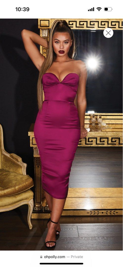 Oh polly berry dress online
