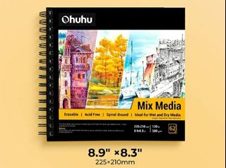  Ohuhu Sketchbook Marker Paper Pad: 8.3x11.7 Large