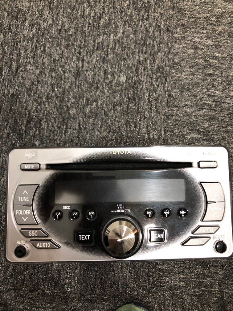 Original Toyota audio system, Car Accessories, Accessories on Carousell