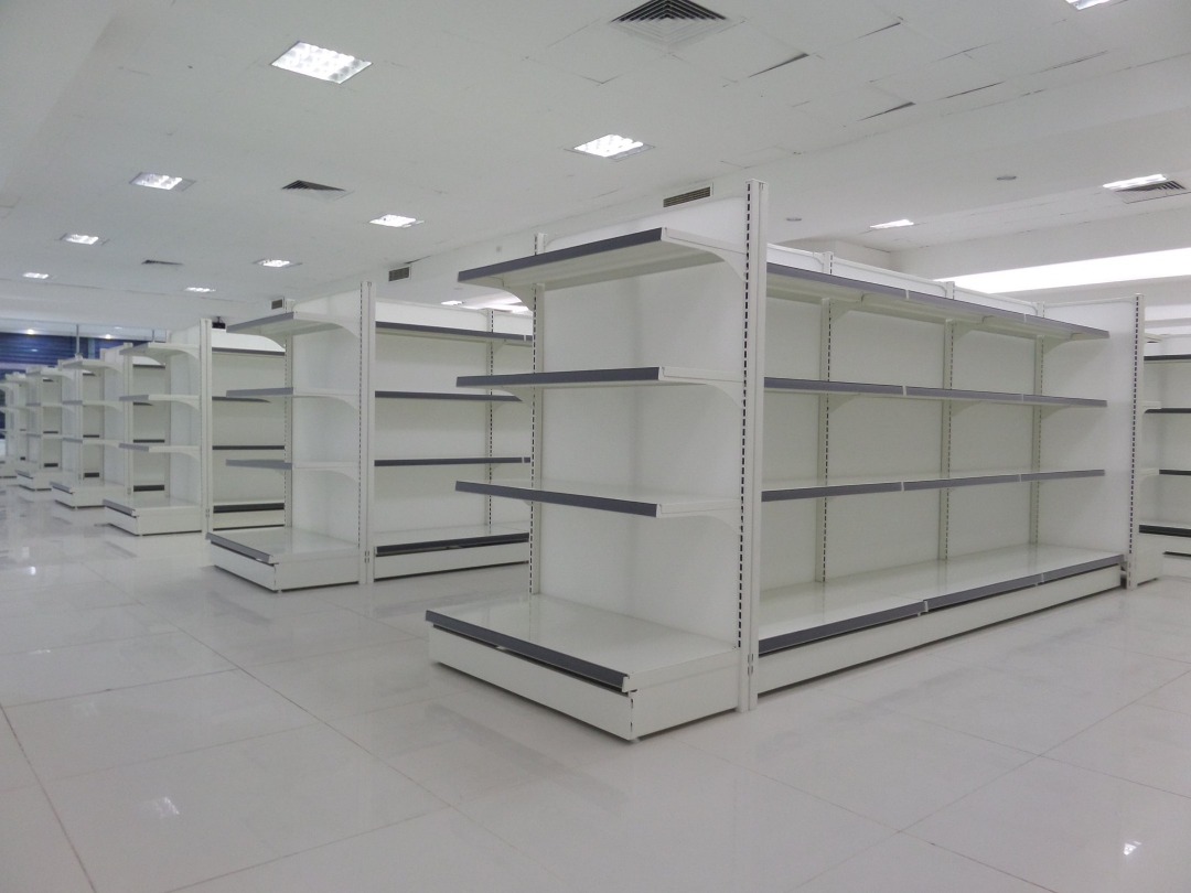 Pad Gondola shelves racks metal shelves, Furniture & Home Living ...