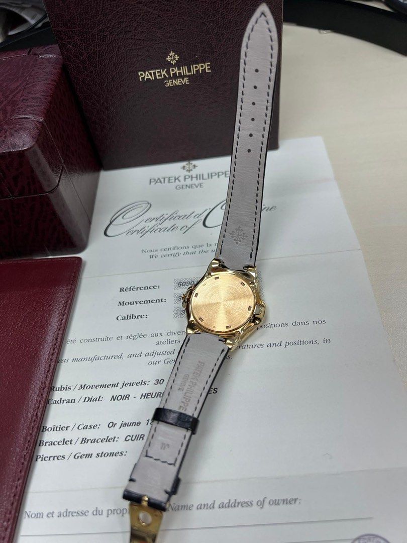 Patek 5090J Sculpture Extremely Rare full set pp Philippe