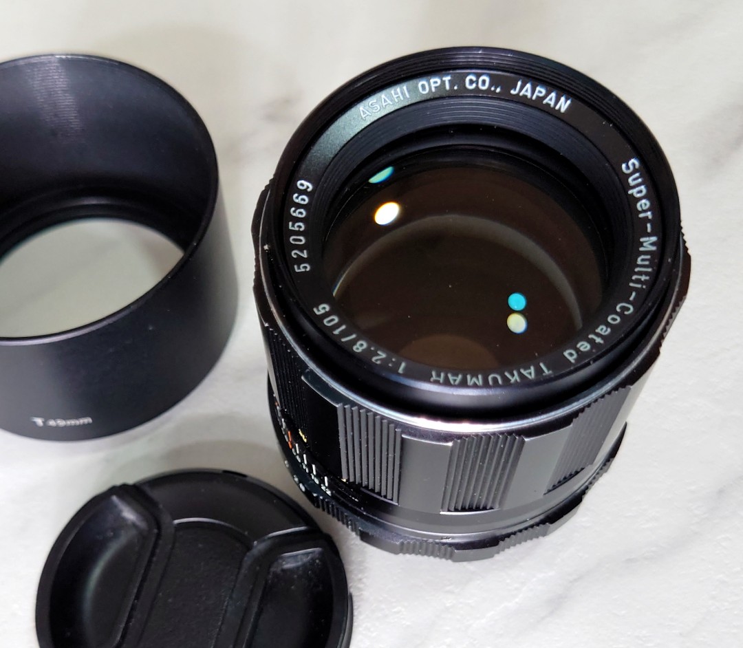 Pentax SMC Takumar 105mm F2.8 M42, 攝影器材, 鏡頭及裝備- Carousell