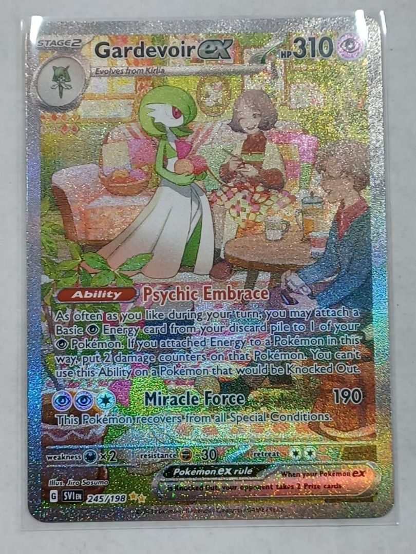 Pokemon TCG Gardevoir ex - 245/198 - Special Illustration Pokemon TCG Gardevoir ex - 245/198 - Special Illustration