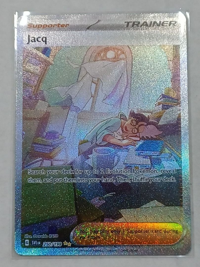 Pokemon TCG Jacq - 250/198 - Special Illustration Rare, Hobbies & Toys,  Toys & Games on Carousell