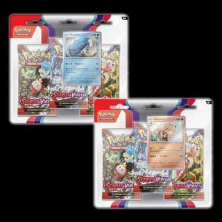 Pokemon TCG Scarlet & Violet 3 Pack Blister (Random)