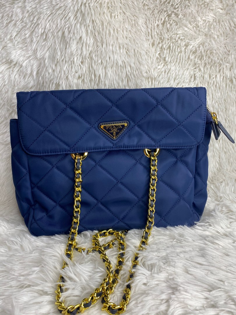 Prada nylon shoulder bag on Carousell