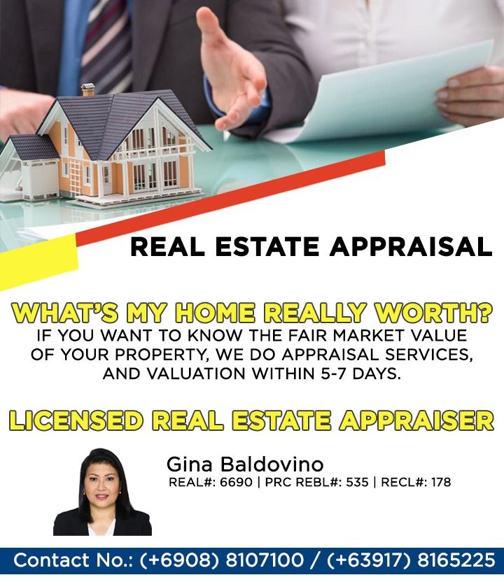 PRC Licensed Real Estate Appraiser Property Valuer, Home Services