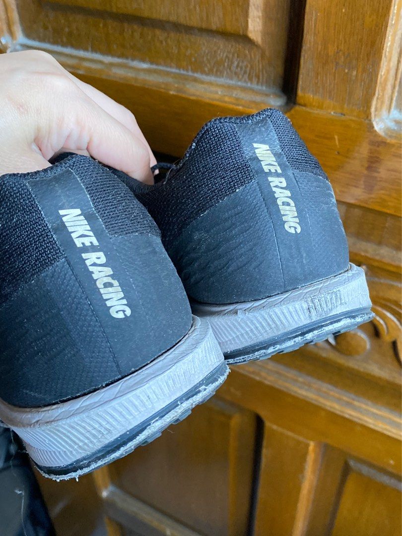 Preloved Nike Air Speed Rival Running Shoes (Category: Sneakers) located in Cavite. Submitted by yhannashoppe_08 (Listing ID 1223795035, Image 3). Description: Preloved Nike Air Zoom - speed rival Running Shoes Size: US8/ 26cm Black w/out box Bought in japan issue: pdikitan nyo nlng.