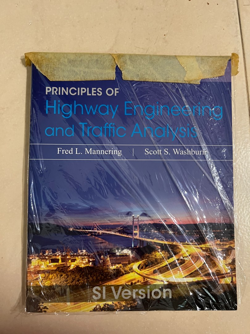 Principles of Highway Engineering and Traffic Analysis, Hobbies & Toys