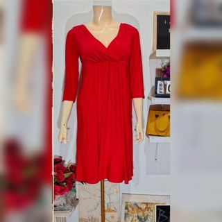 Red Office Dress