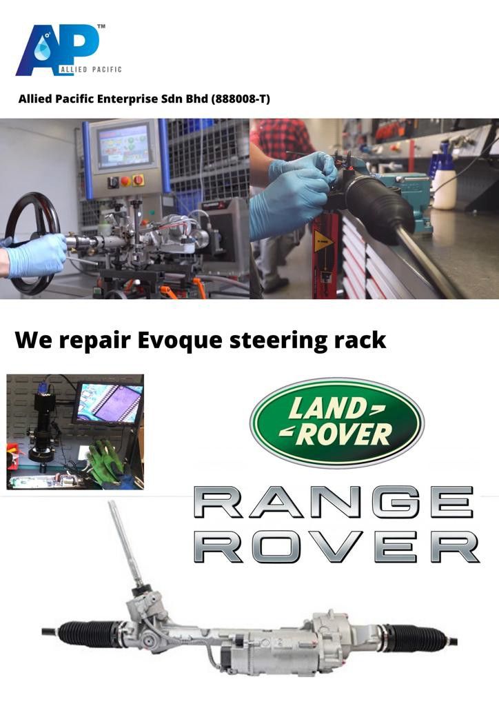 Repair steering rack Evoque, Auto Accessories on Carousell