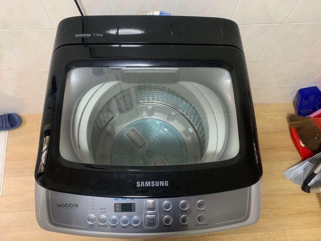 Samsung WA75H4400SS 7.5Kg Top Loader Washing Machine, TV & Home