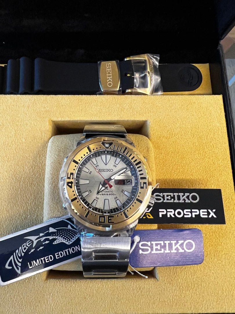 Seiko Prospex Zimbe Limited Edition Tuna Baby SRPE14K, Luxury