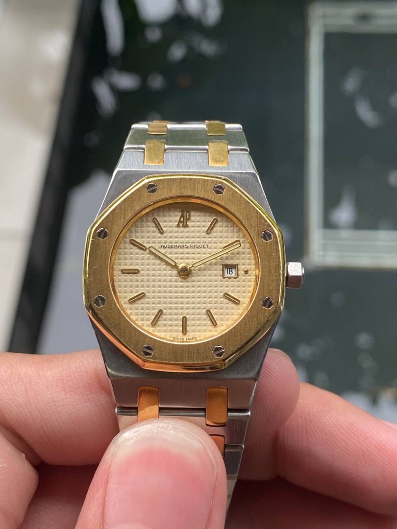audemars piguet royal oak stahl gold