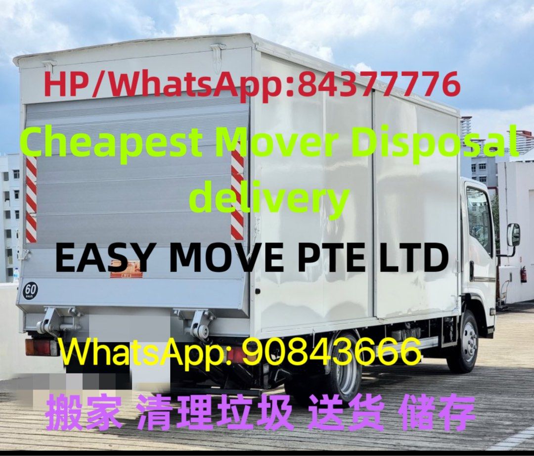 SG Cheapest Lorry Mover Service! MOVING / FURNITURE DISPOSAL