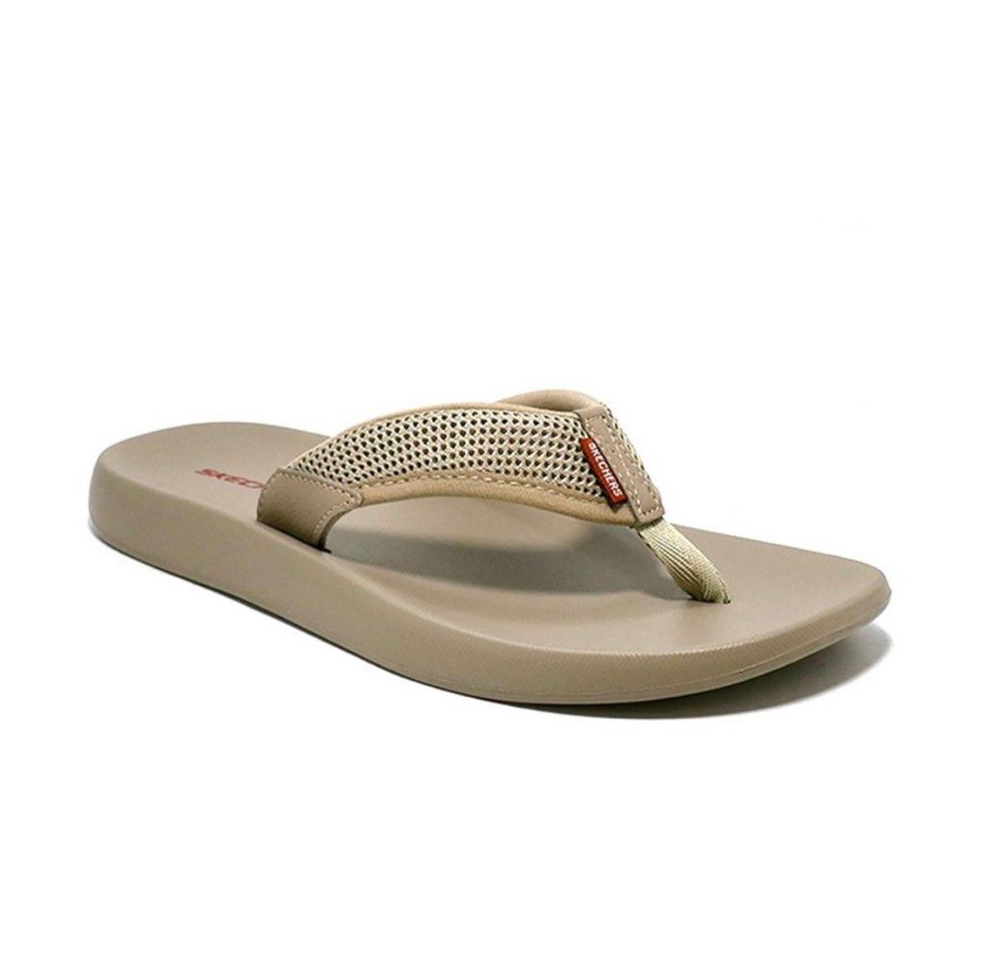 Skechers slippers mens gold store