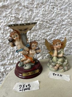Small Angel Figurines Set of 2