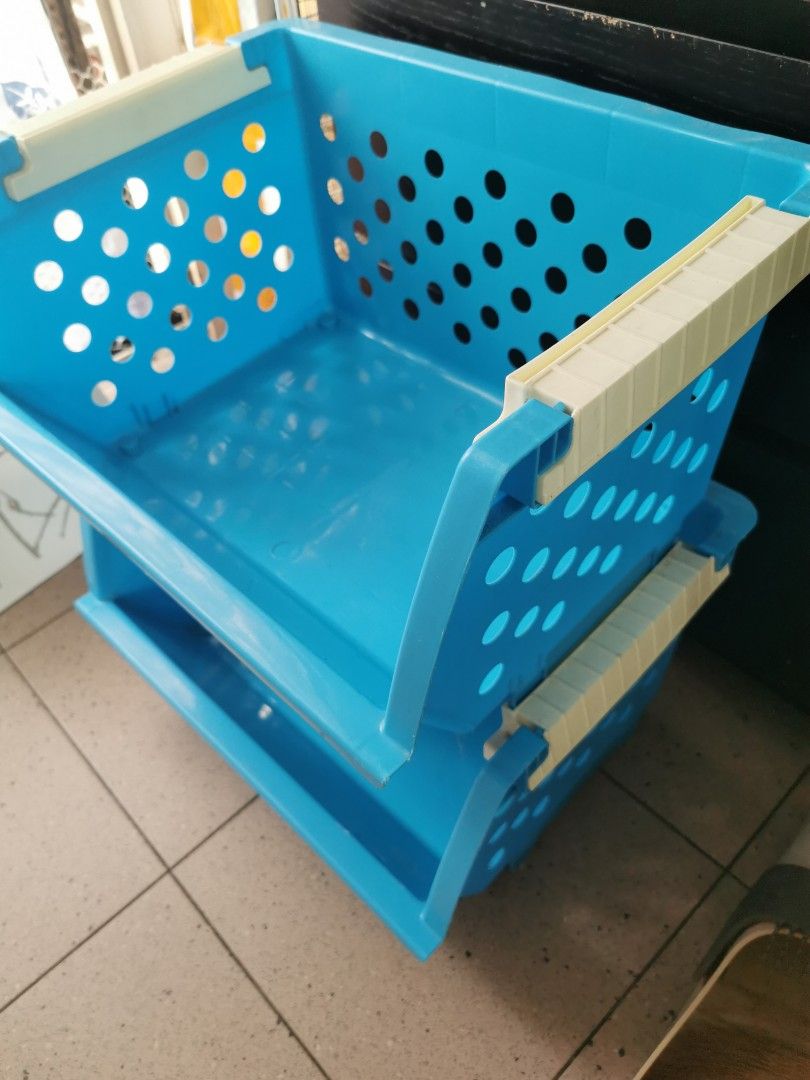 Stackable Organizer (Category: Storage Boxes & Baskets) located in Singapore. Submitted by mybabybiki (Listing ID 1223800695, Image 2). Description: Stackable. Can be removed. Excellent condition.