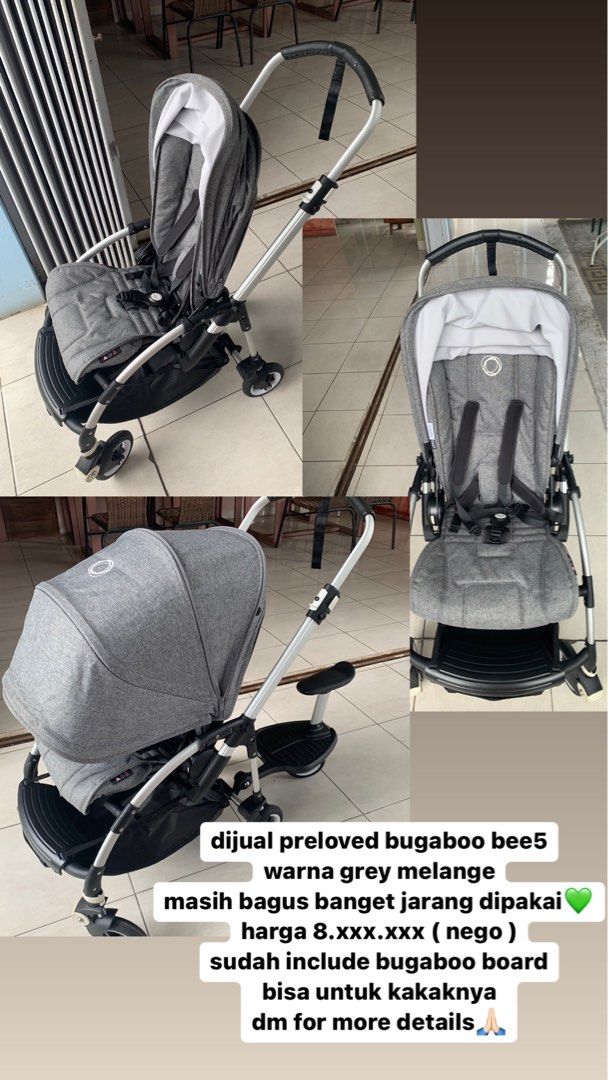 Harga stroller bugaboo bee 5 deals
