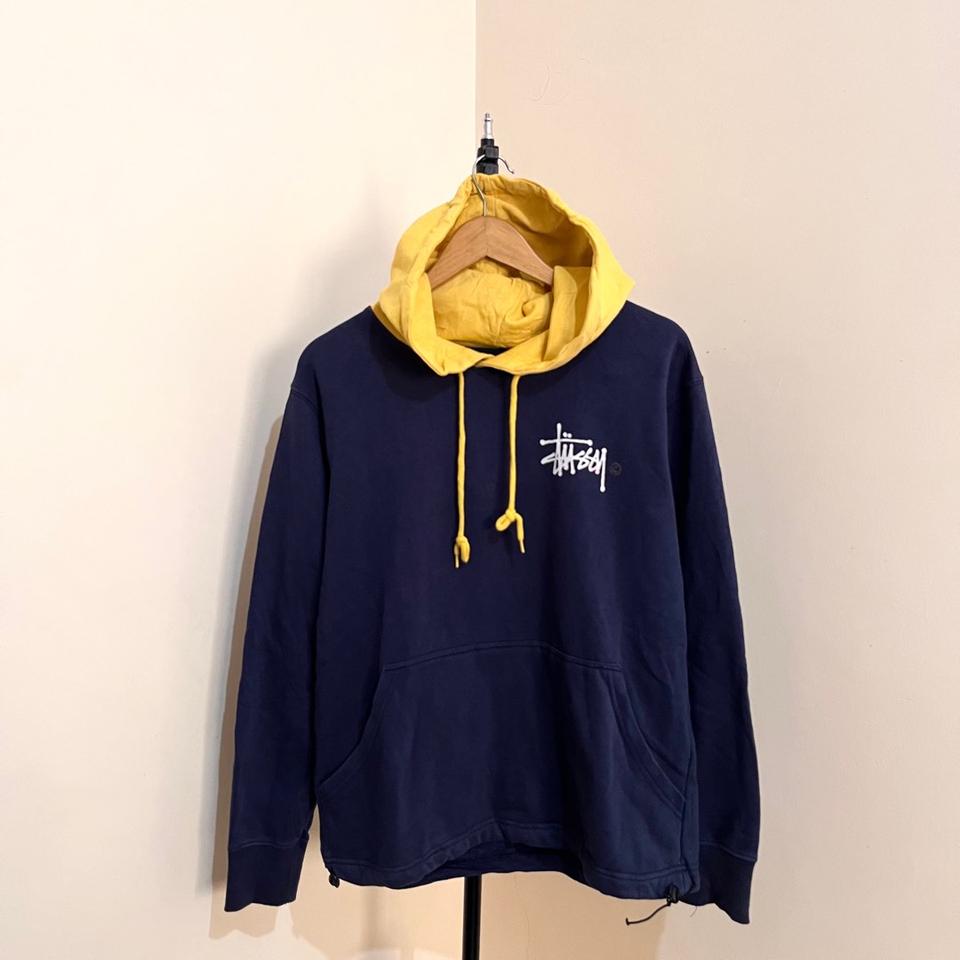 Two tone shop stussy hoodie