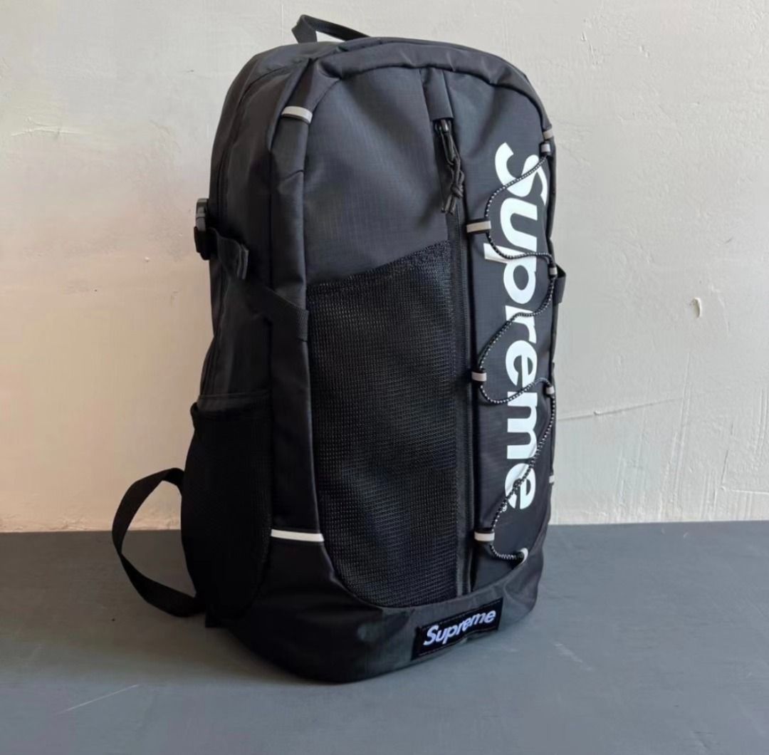 Supreme 42th SS19 Backpack Black 3M Carousell