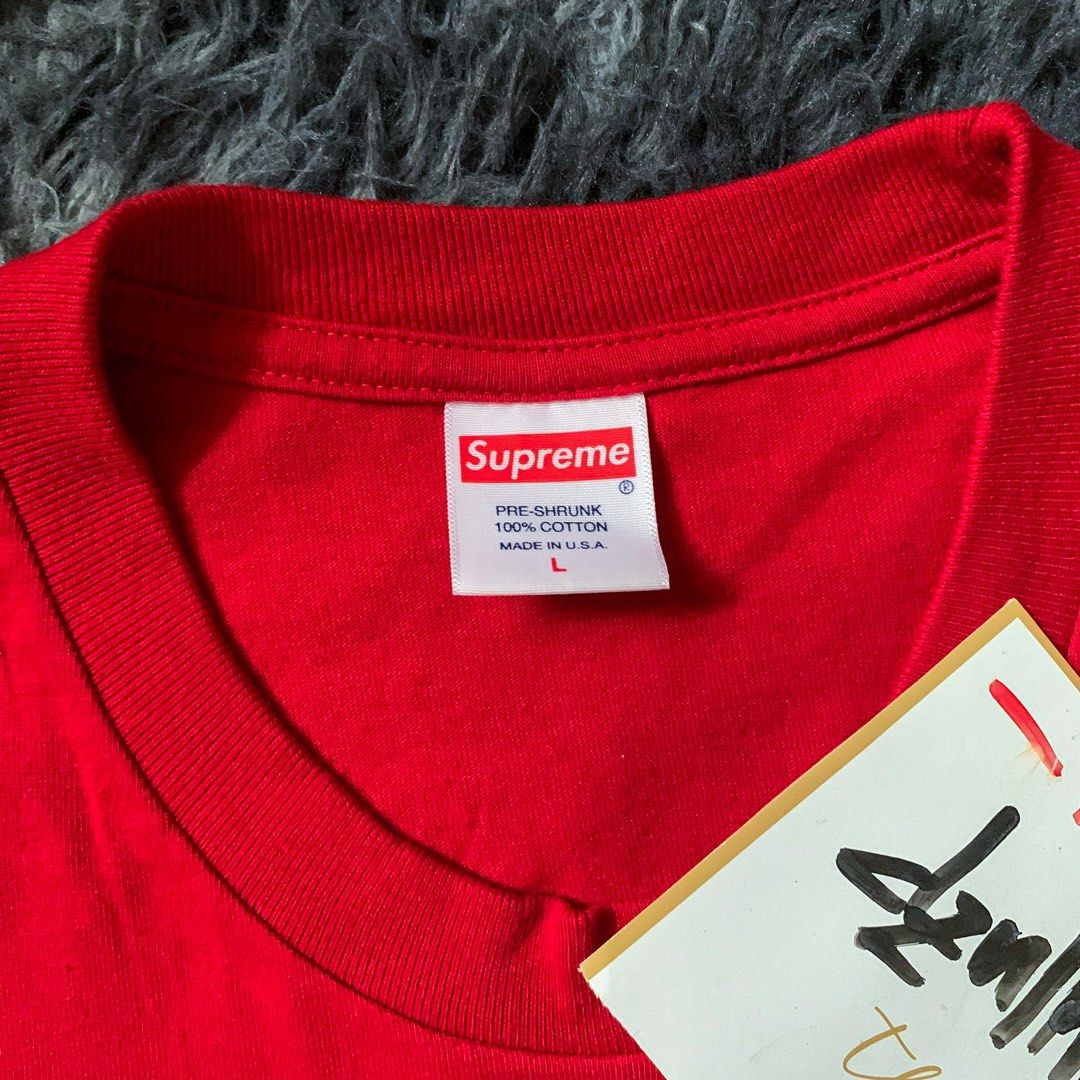 Supreme GAS Tee 'Red' | Men's Size XL