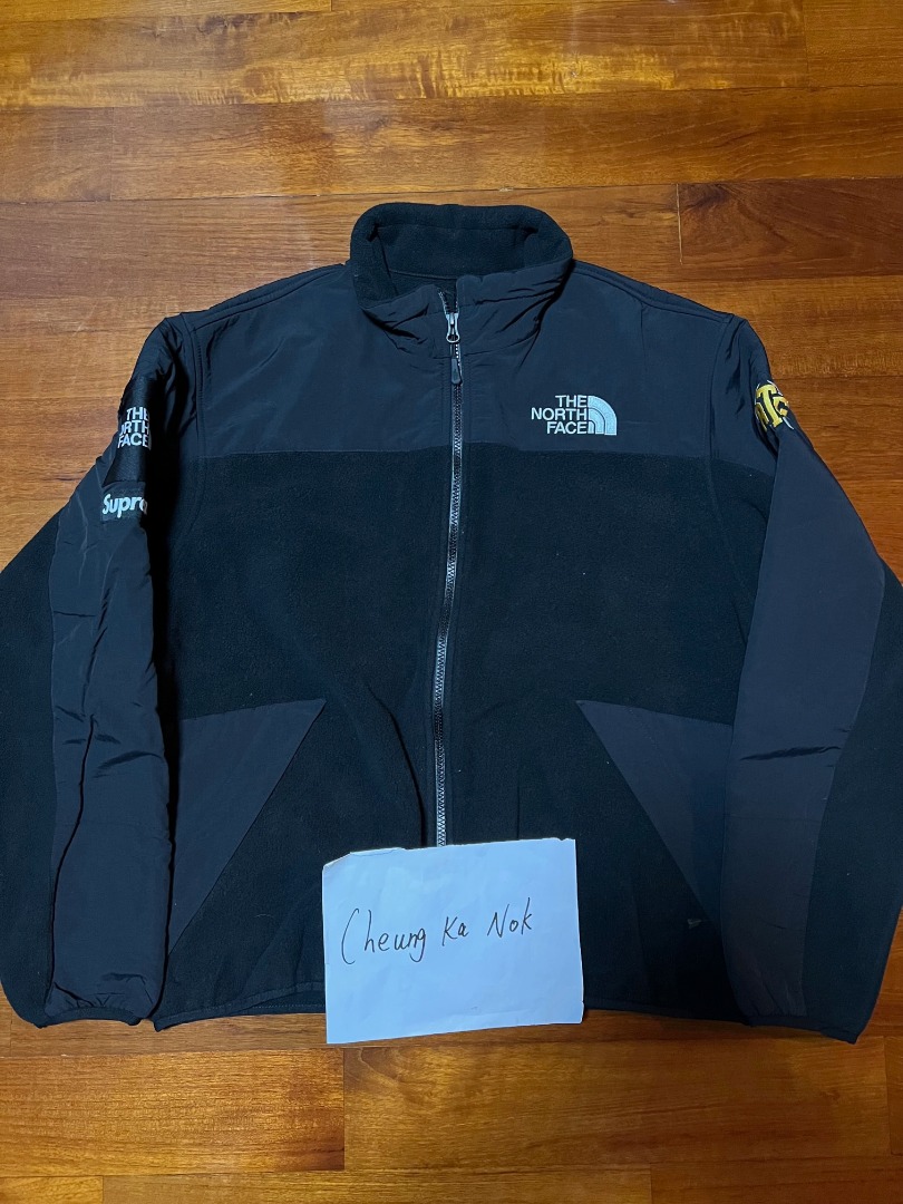 Supreme The North Face RTG Fleece Jacket Black M, 名牌, 服裝