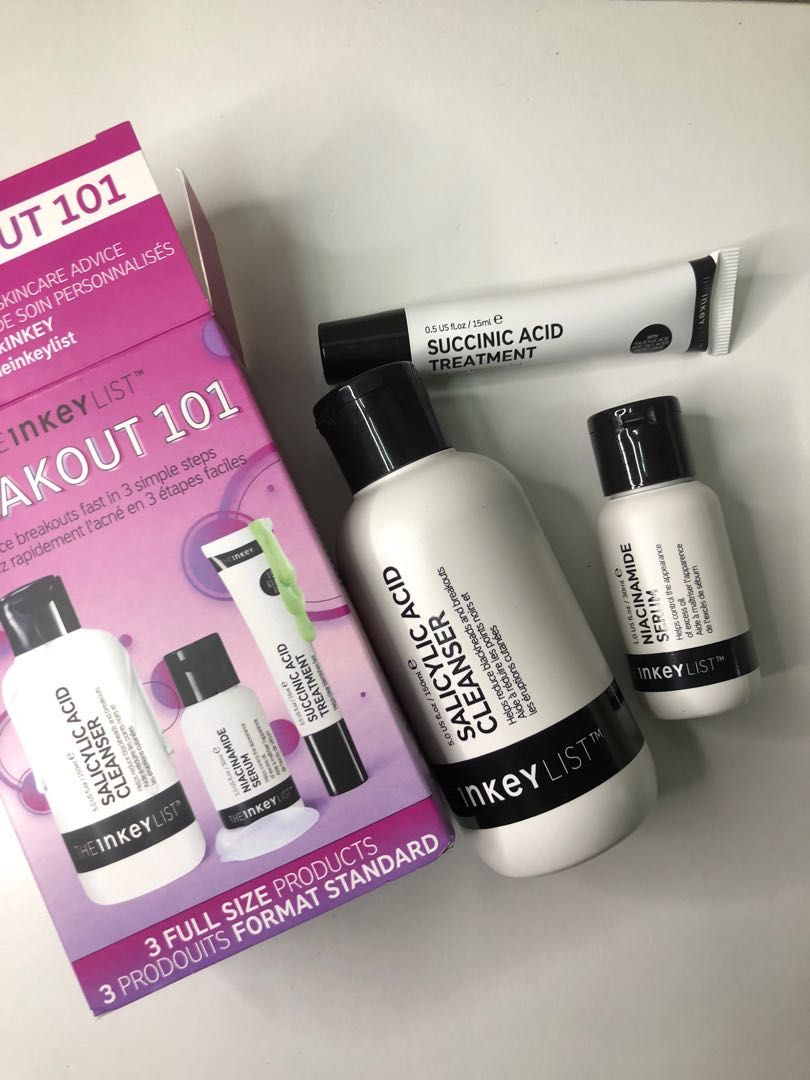 The Inkey List Breakout 101 set, Beauty & Personal Care, Face, Face