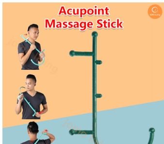 Thera Cane Trigger Point Tool Acupoint Self Massage Stick Hook Massage ...