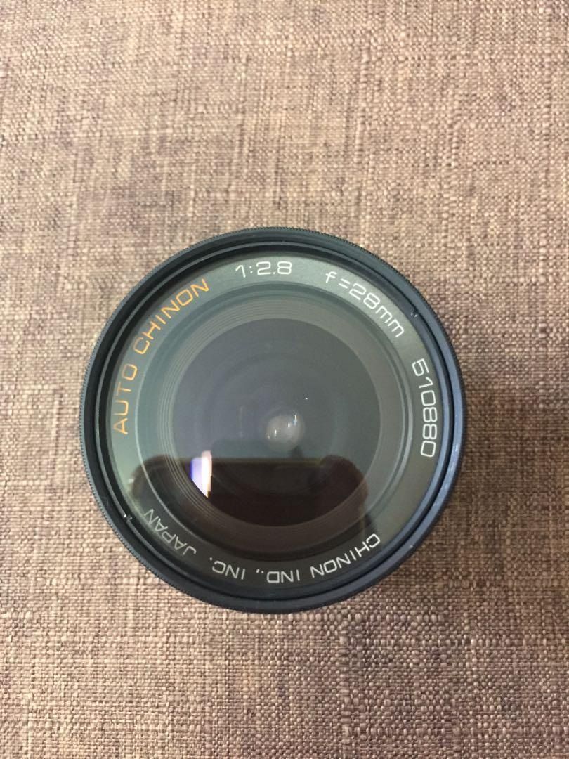 Multi Coated Chinon 28mm 超美品！AUTO CHINON 28mm M42マウント